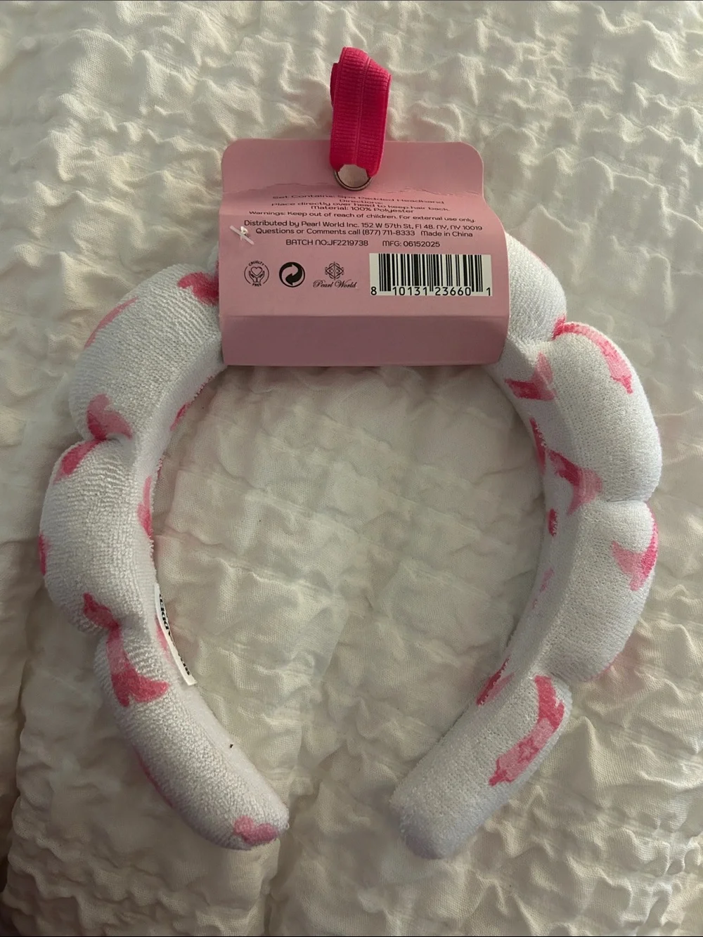 Spa Padded Headband soft spa